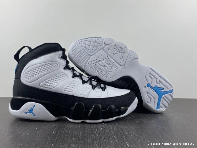 Official Maikesneakers Jordan CT8019-140 Retro 9 Air University Blue 0705